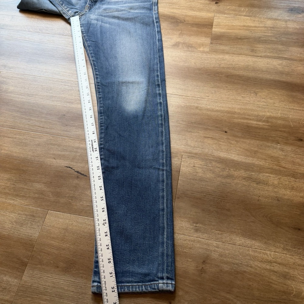 Diesel D-Strukt Jeans Men 32x34 Blue Slim Fit Stretch Italian Design Faded 009HN - Picture 13 of 15